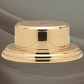 Full Round Bronze Base - 7" (Gold)